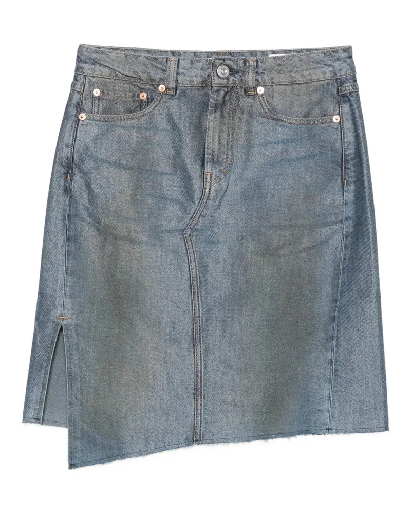 Our Legacy Midi Craft Skirt Blau