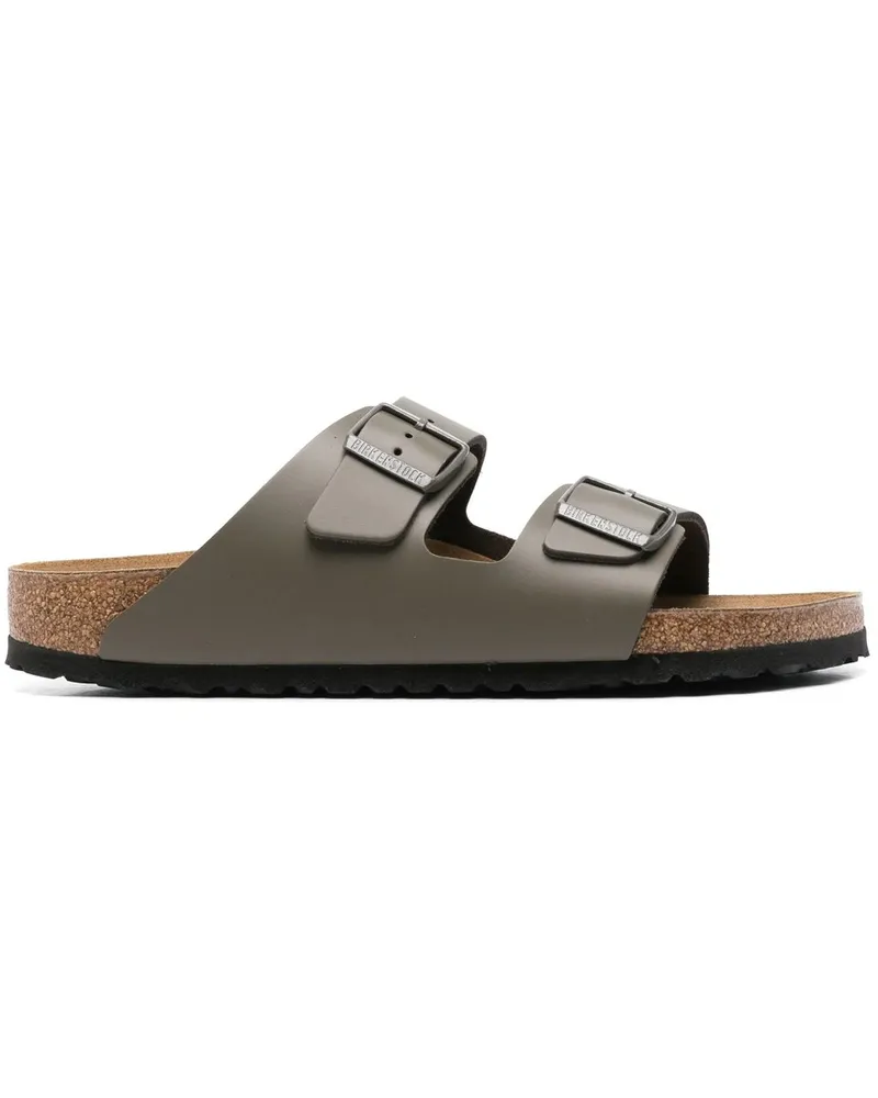Birkenstock Arizona Concrete Gray, Natural Leather 1029155 Grau