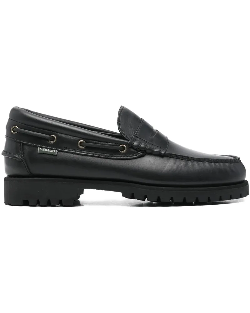 Sebago Acadia Mocassin Schwarz