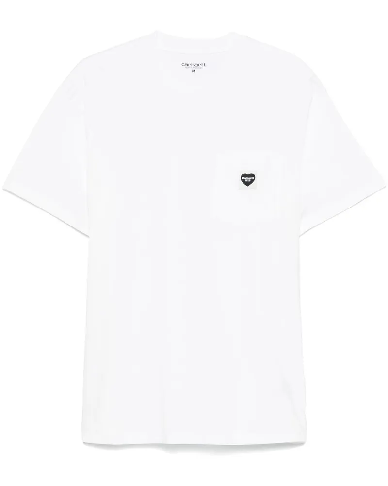 Carhartt WIP S/s Pocket Heart T-shirt Weiß