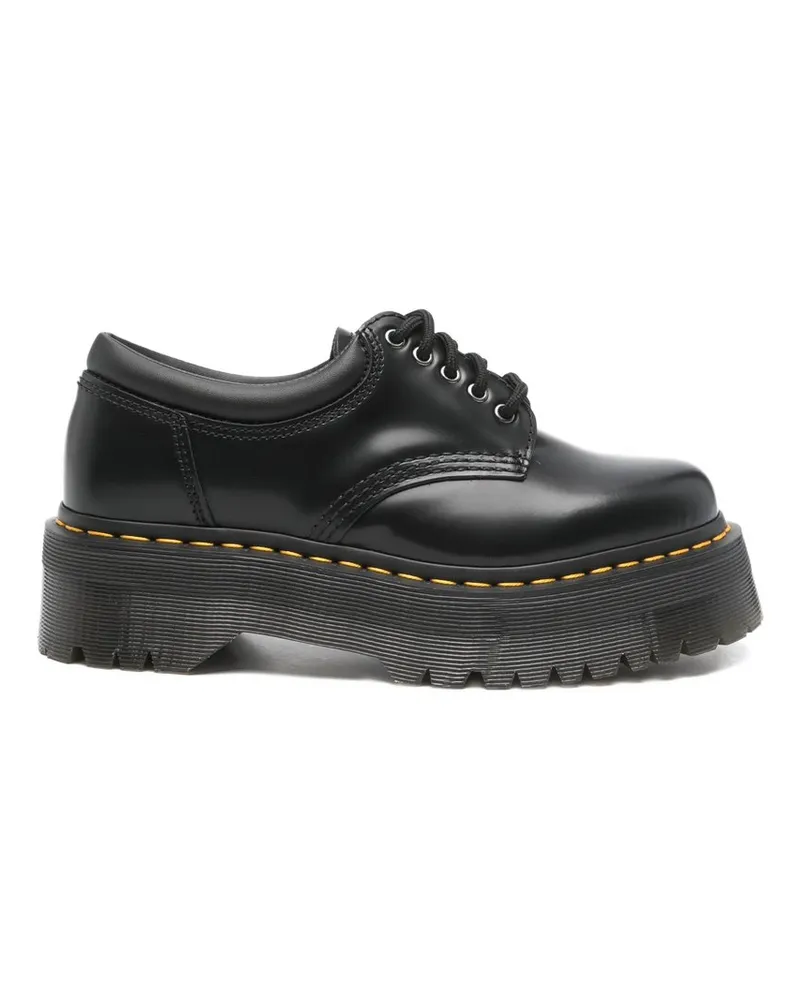 Dr.Martens 8053 Quad Black Polished Smooth Schwarz