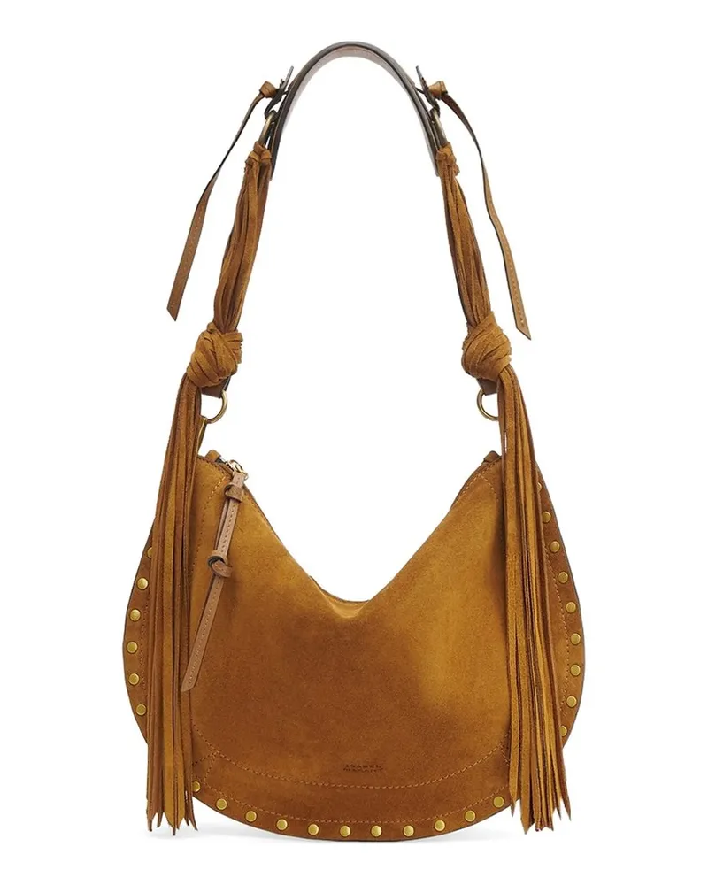 Isabel Marant Oskan Soft Zip Braun