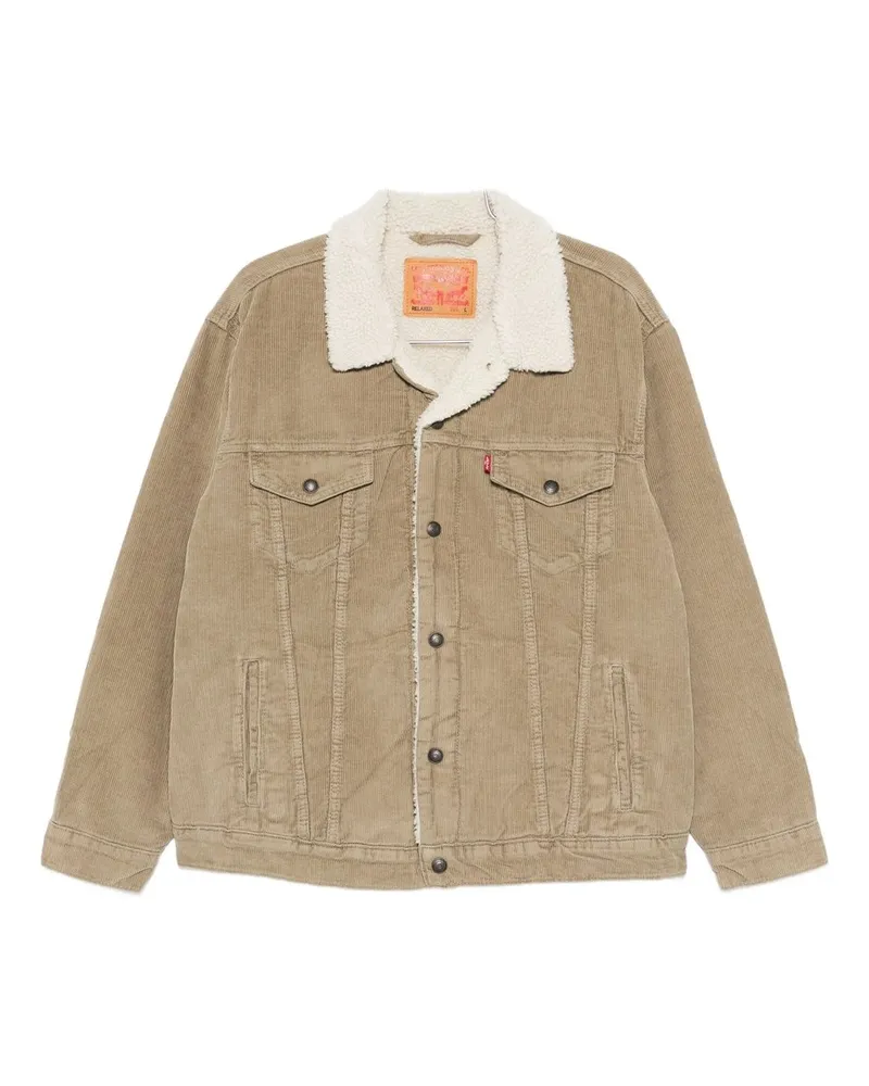 Levi's Relaxed Fit Sherpa Trkr Timber Wolf Beige