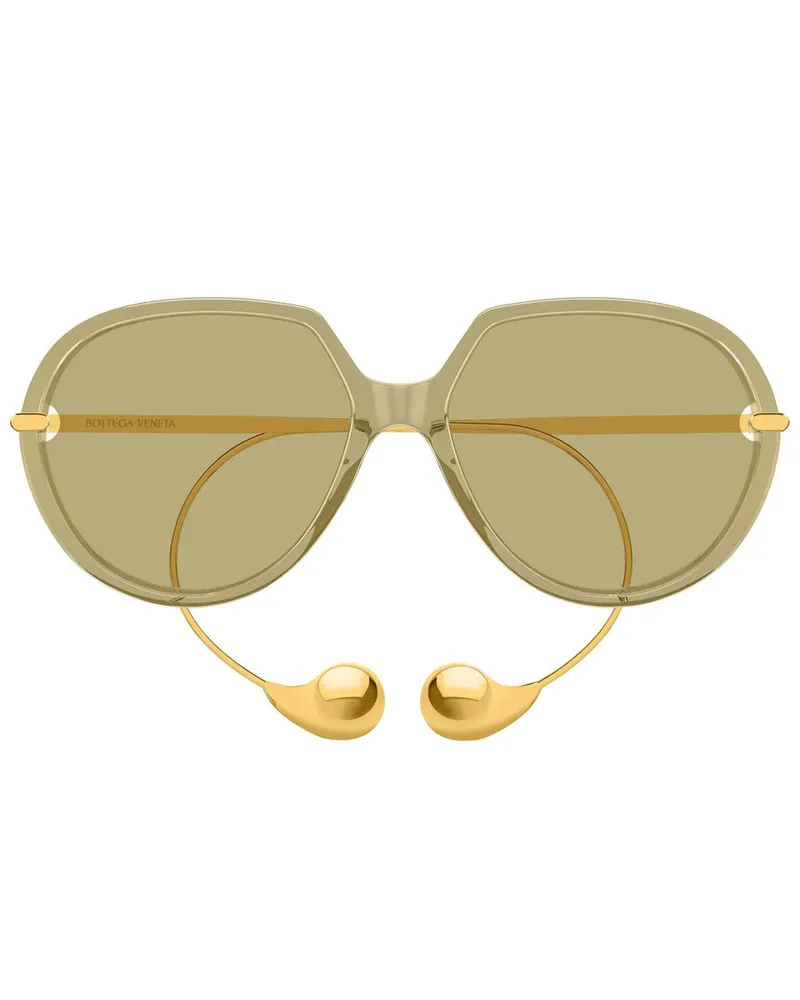 Bottega Veneta Bv1436s Bv1436s.004 Gold