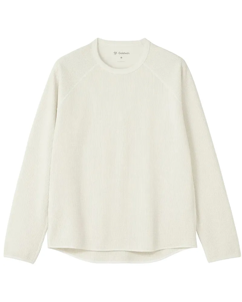 Goldwin Waffle Light L/s Tshirt Gl45142 Weiß