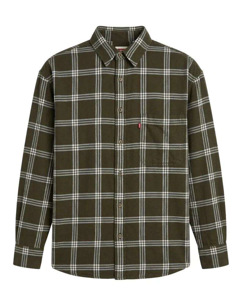 Levi's Nash Flannel Shirt Grün