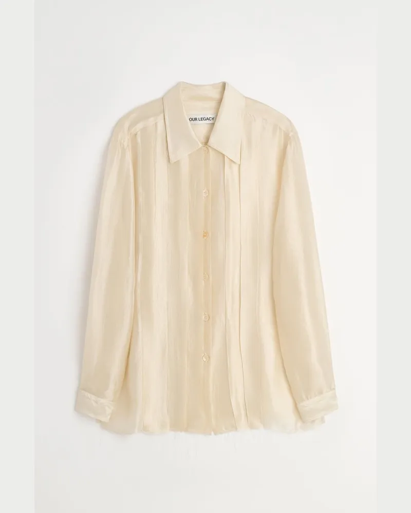 Our Legacy Tuxedo Every Shirt Beige