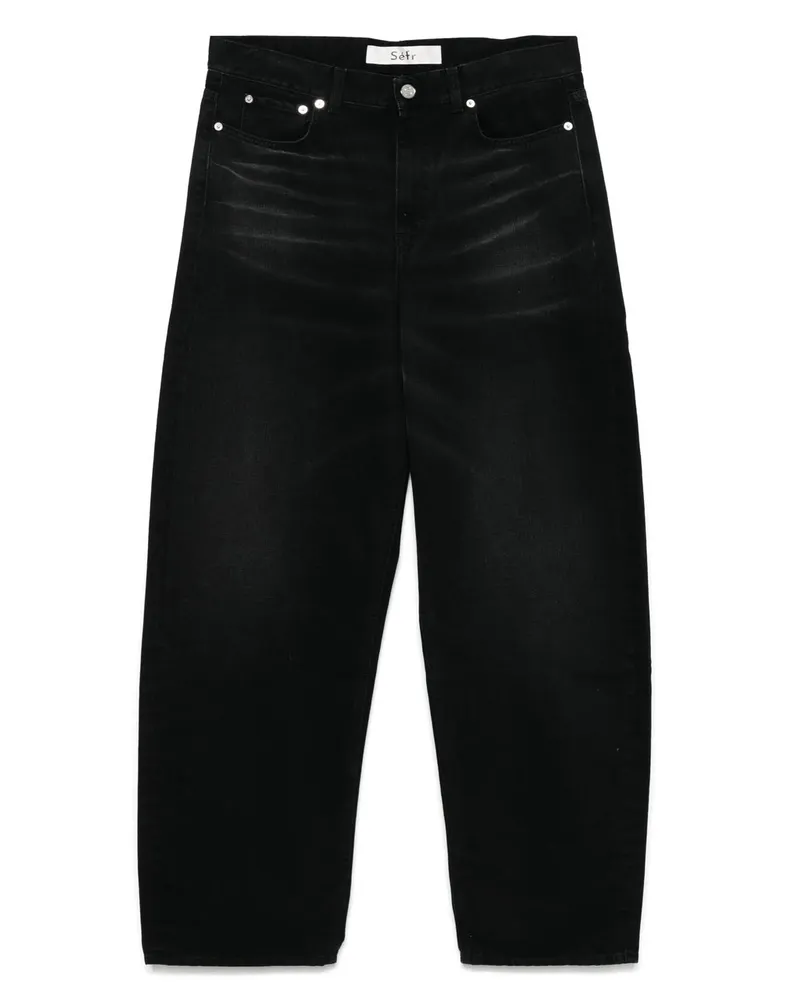 Séfr Atlas Cut Jeans Schwarz