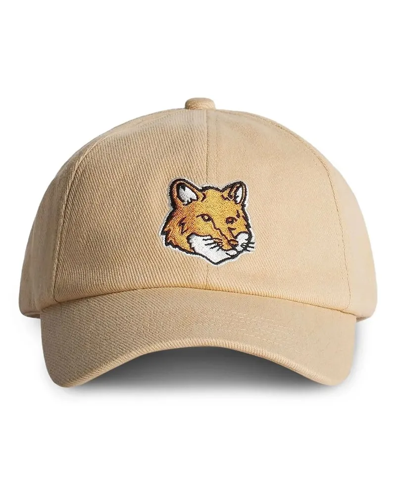 Kitsuné Fox Head Cap Beige