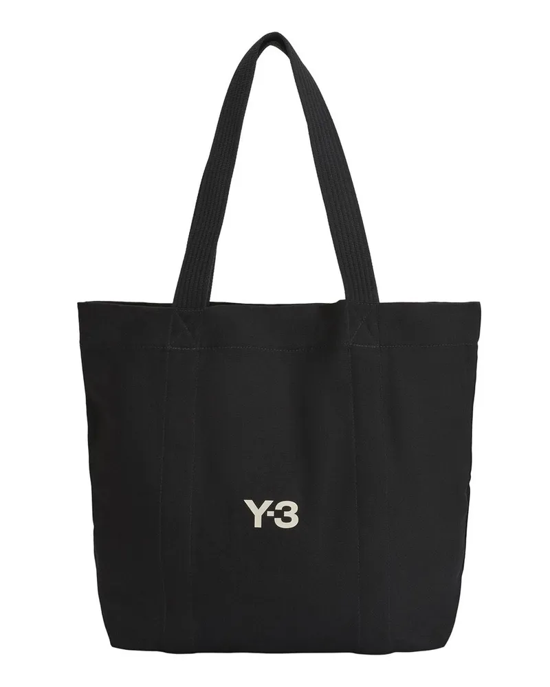 Y-3 Canvas Tote Bag Nero Schwarz