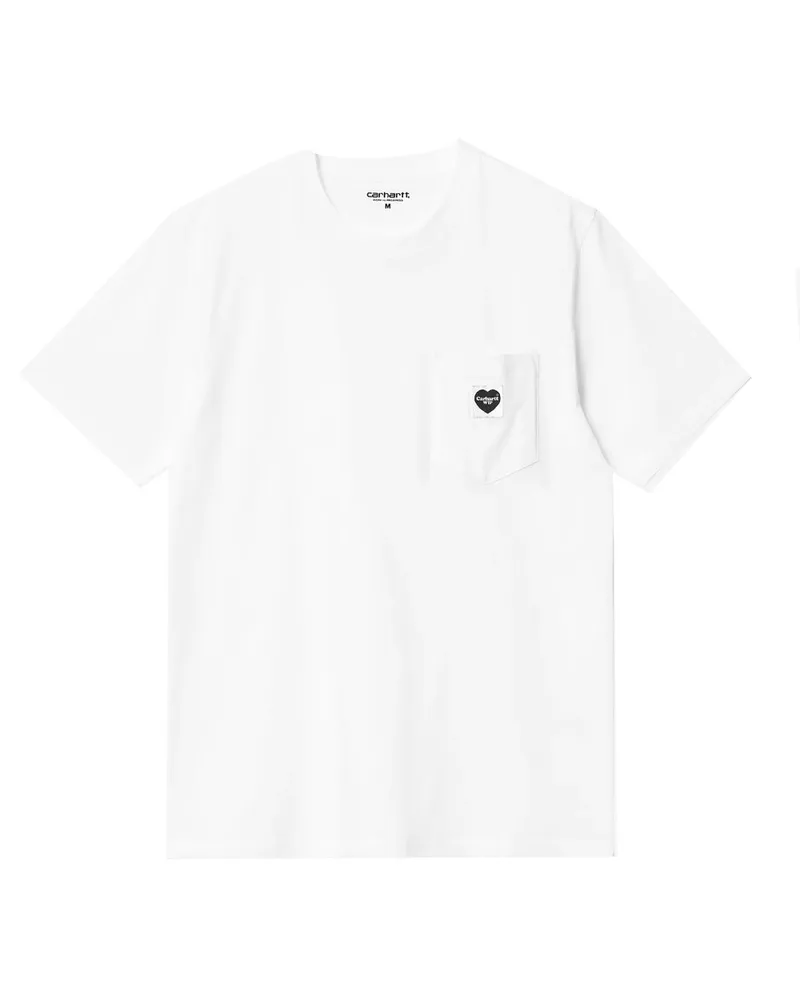 Carhartt WIP Pocket Heart T-shirt Weiß
