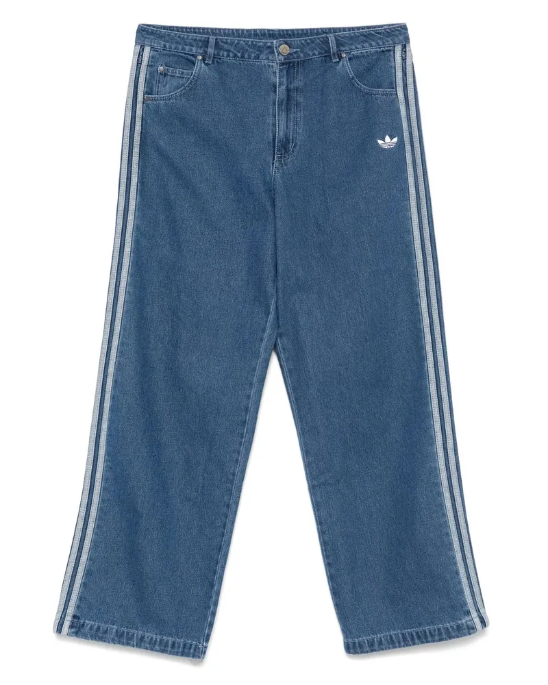 adidas Denim 3s Pant Blau