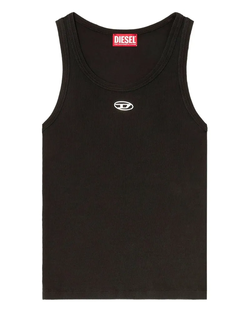 Diesel T-anki-od Top Schwarz
