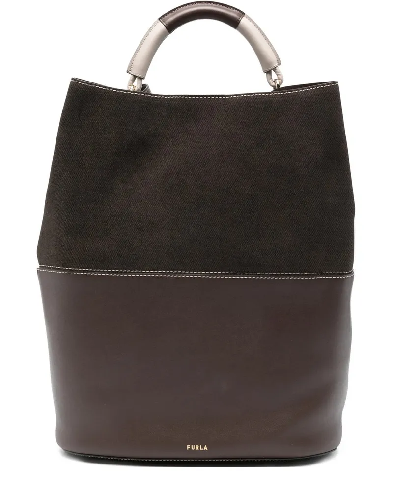 Furla Sfera m Bucket Bag 32 Braun