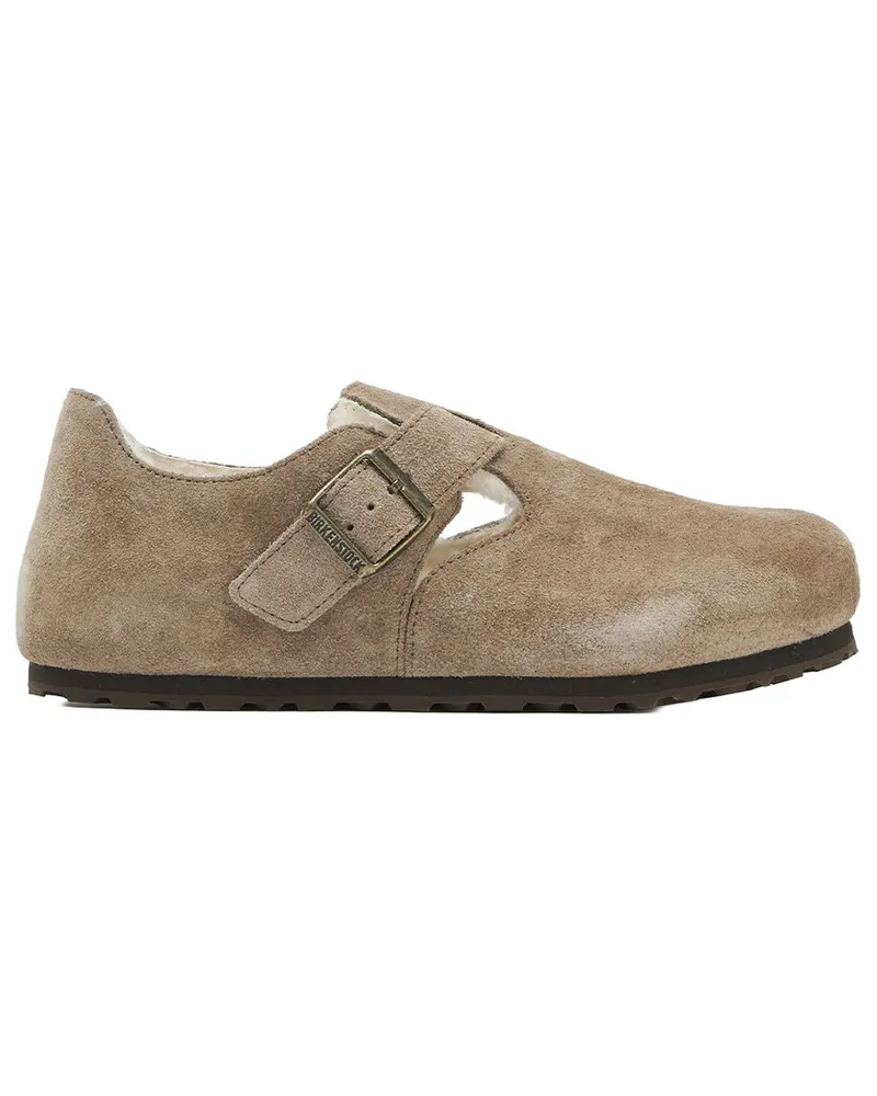 Birkenstock London Shearling 1028470 Braun