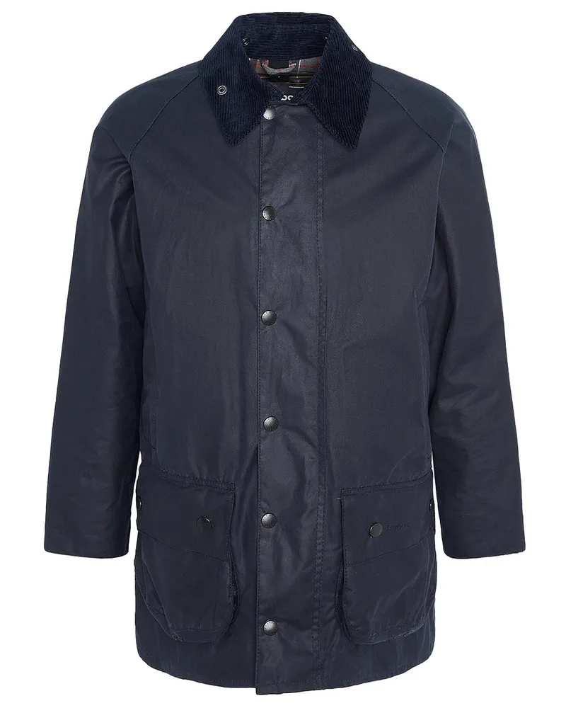 Barbour Beaufort Wax Jacket Mwx0017 Blau