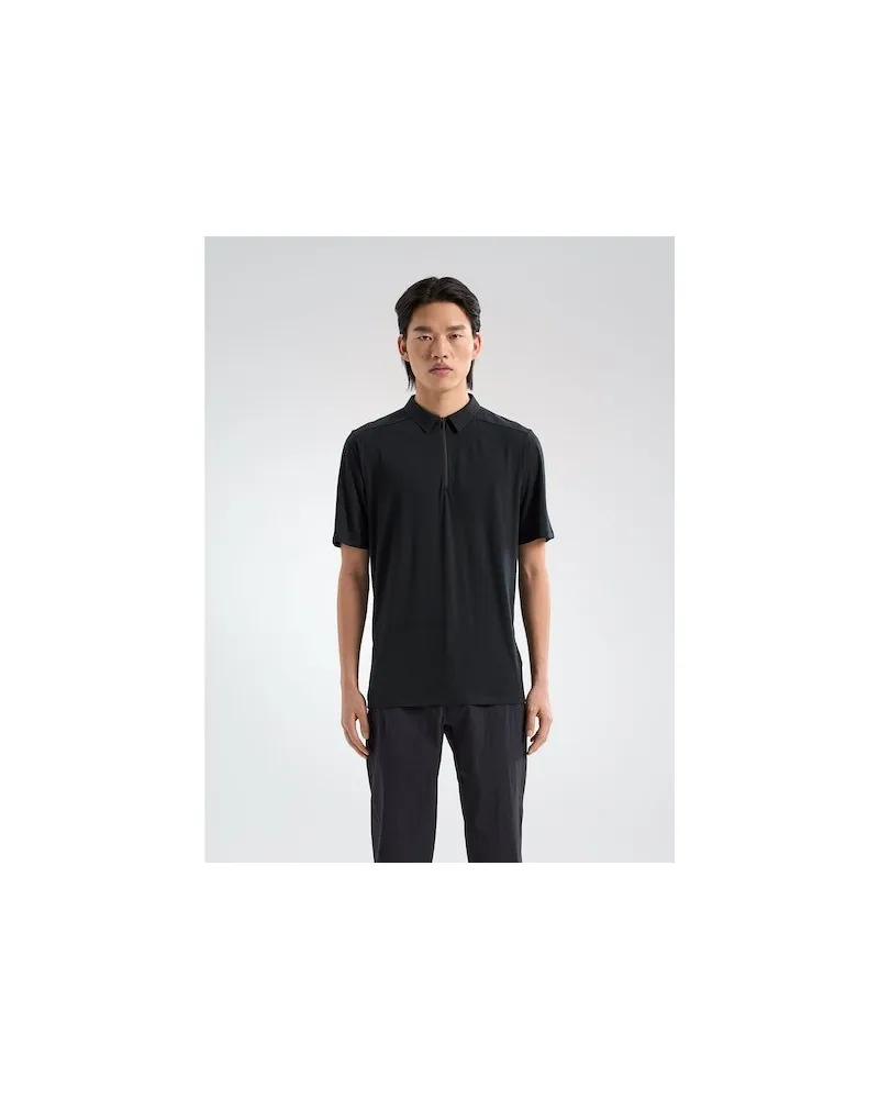 Arc'teryx Veilance Frame ss Polo Shirt m Schwarz