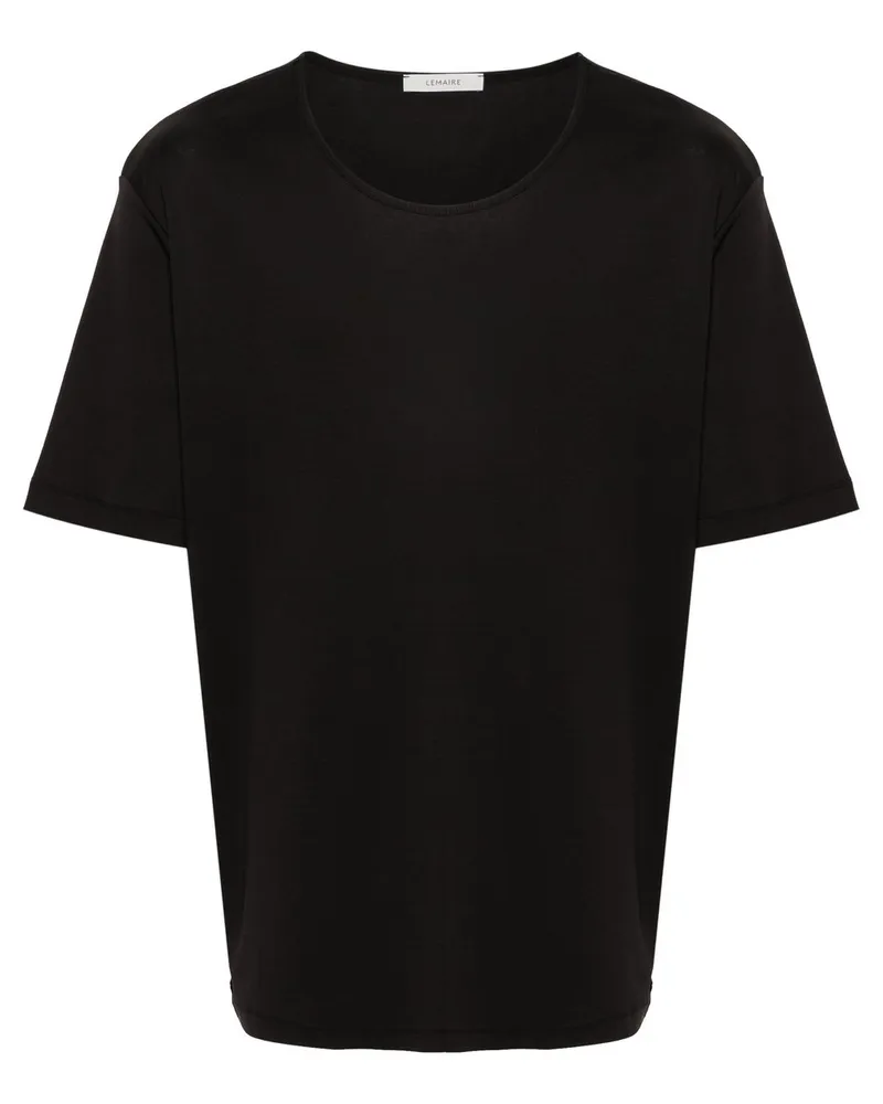 Christophe Lemaire Rib u Neck T-shirt Mehrfarbig