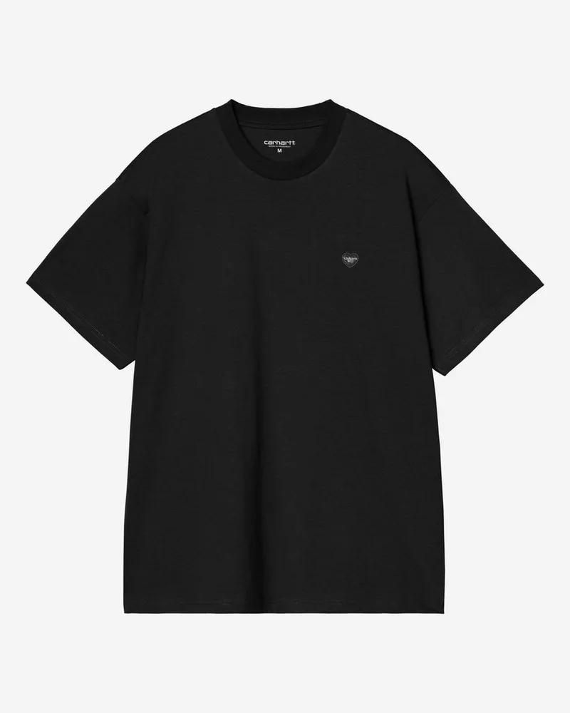 Carhartt WIP S/s Small Heart T-shirt Schwarz
