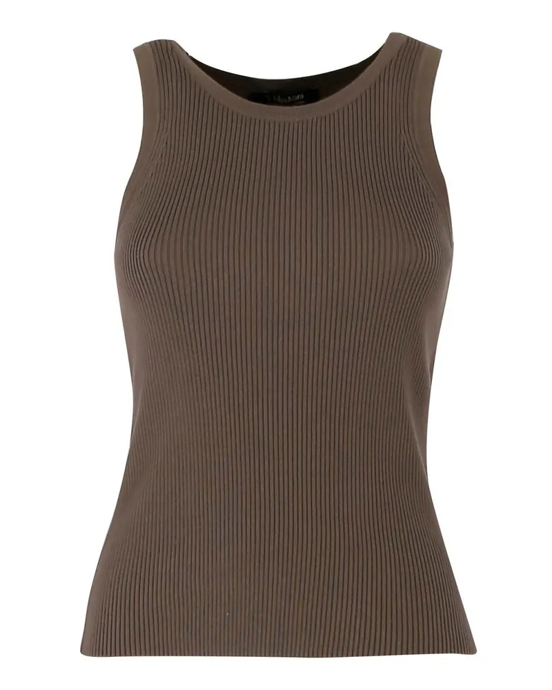 Max Mara Amburgo Top Braun