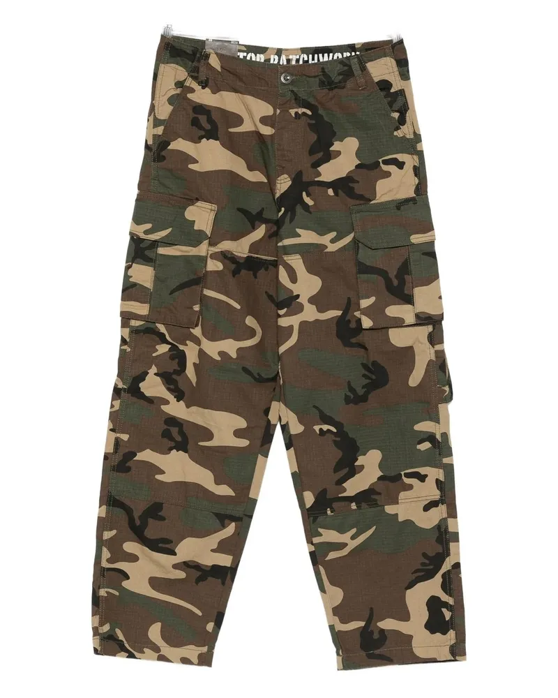 Alpha Industries Ripstop Patchwork Camo Pant Mehrfarbig
