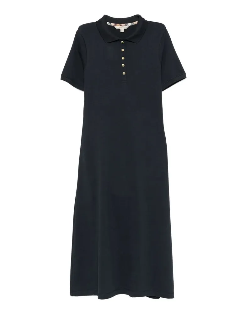 Barbour Celeste Midi Dress Blau