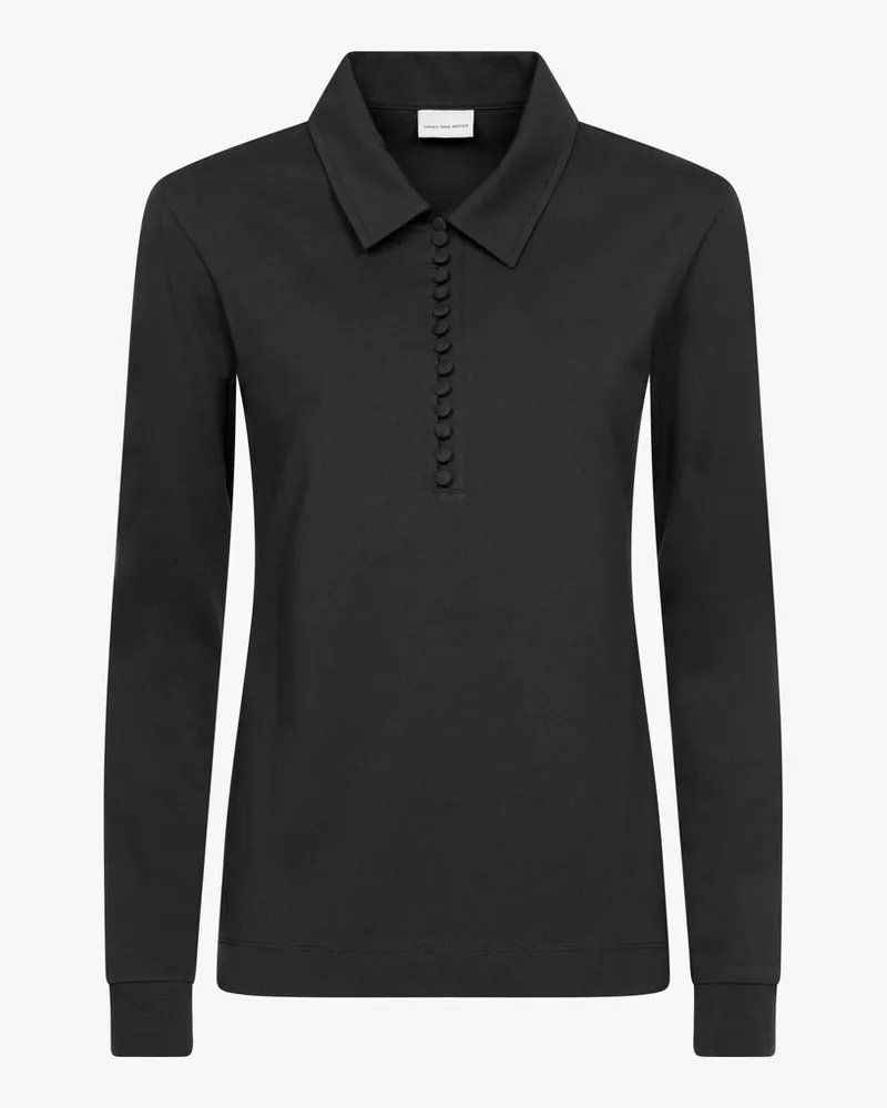 Dries van Noten 06140 Herst 2603 W.k.polo Schwarz
