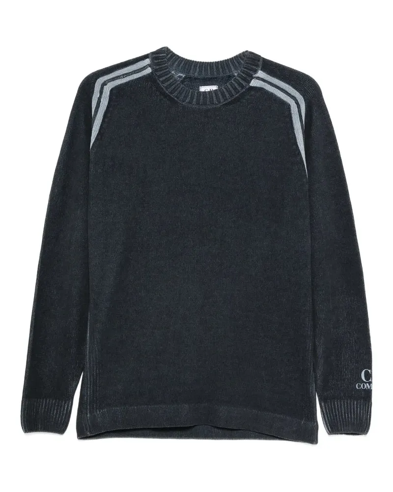 C.P. Company Knitwear - Crew Neck Blau