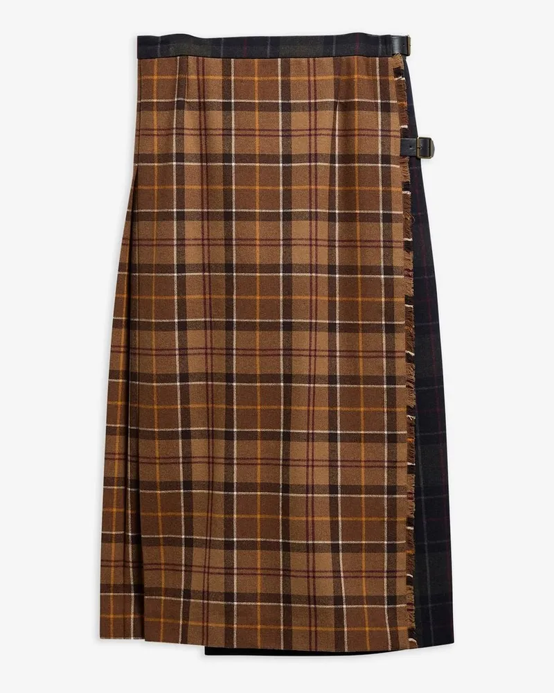 Barbour Hazelwood Midi Skirt Mehrfarbig