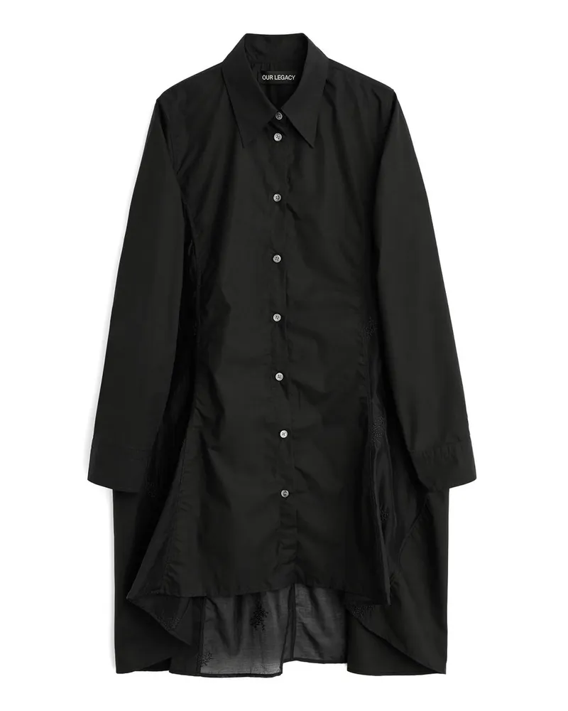 Our Legacy Camicia Flux Nera Schwarz