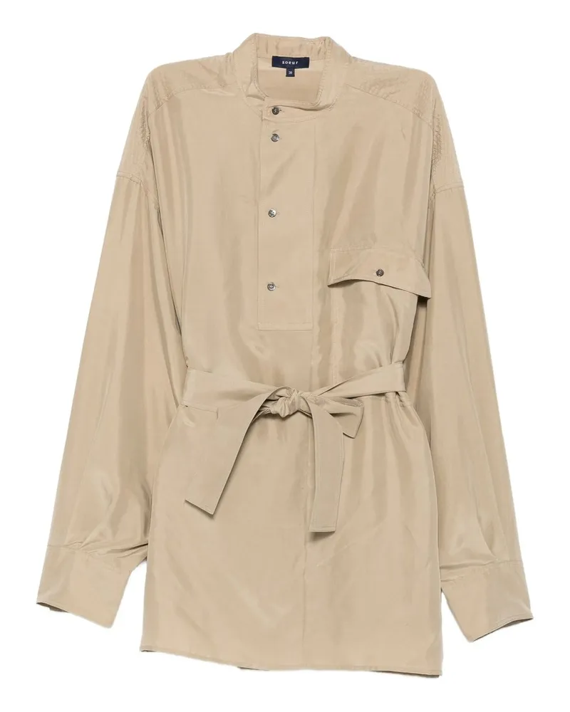 Soeur Glasgow Shirt Beige
