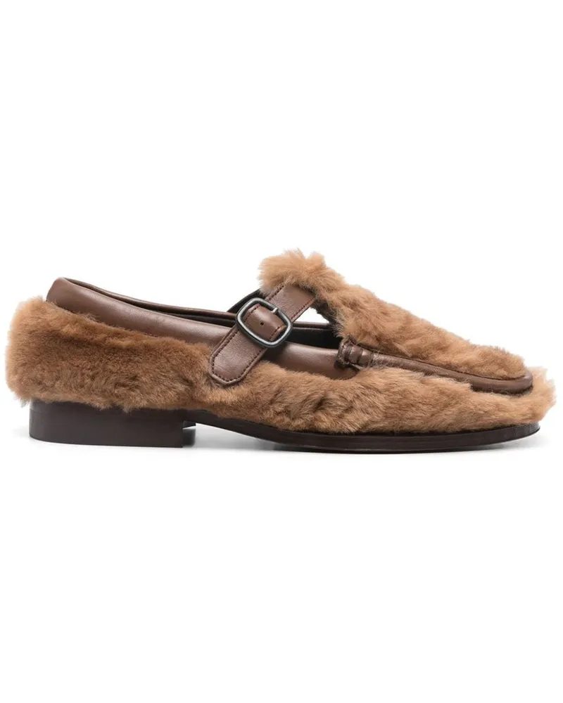 HEREU Alber Shearling Wfalsh Braun