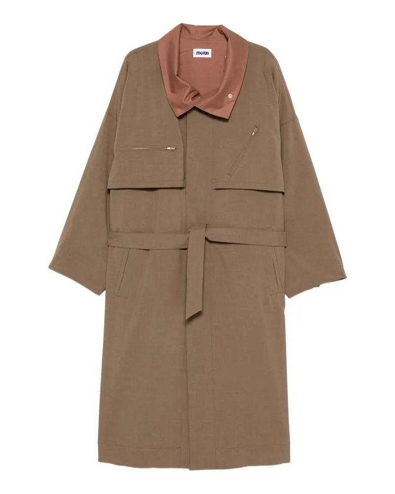 Magliano Marghera Convertible Coat Braun