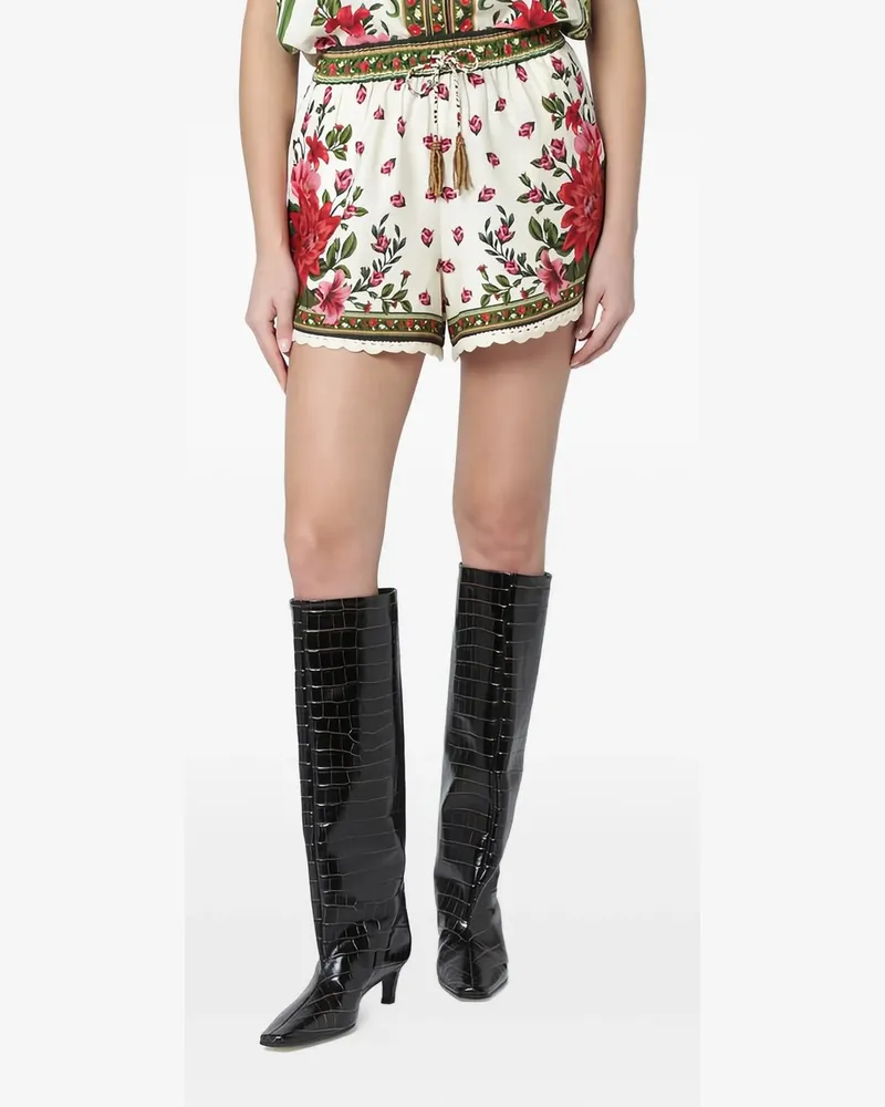 FARM Rio Wonder Rio Sand Shorts Weiß