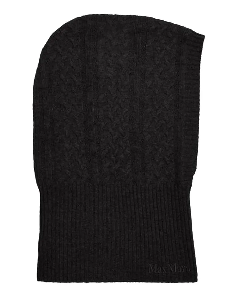 Max Mara Romana Berretto Schwarz