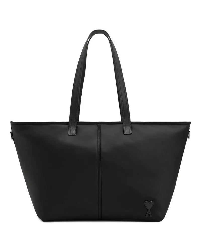 AMI Paris Marcel Small Shopping Bag Schwarz