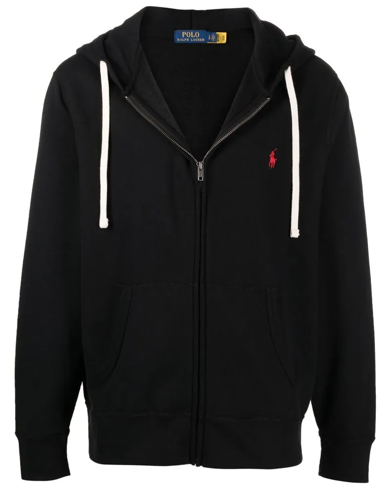 Ralph Lauren The rl Fleece Zip Hoodie 710813297001 Schwarz