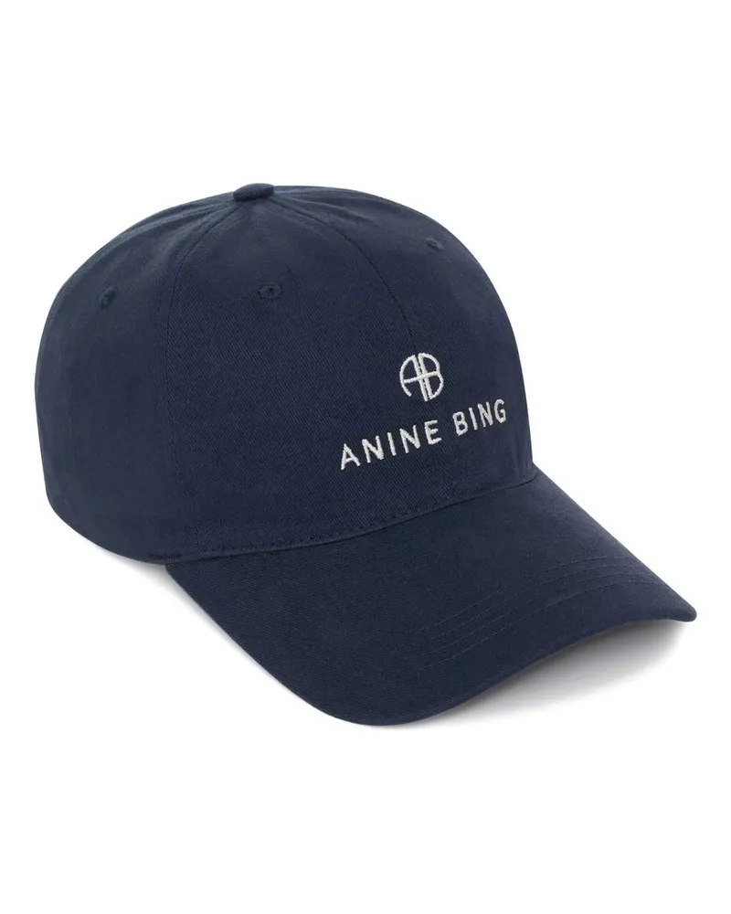 Anine Bing Jeremy Baseball Cap - Washed Navy Blau