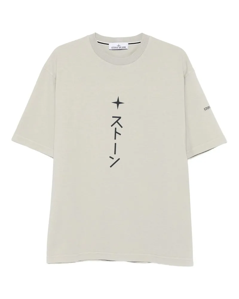 Stone Island T-shirt Grau