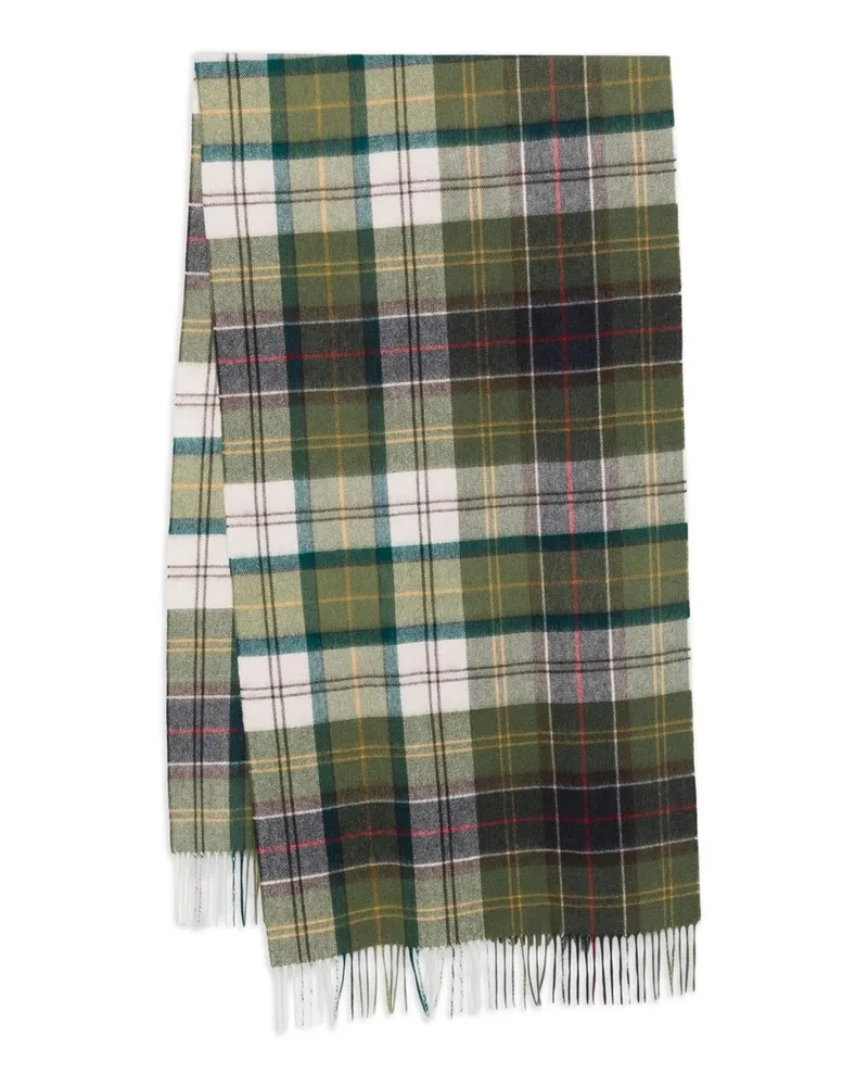 Barbour Serena Tartan Scarf Grün