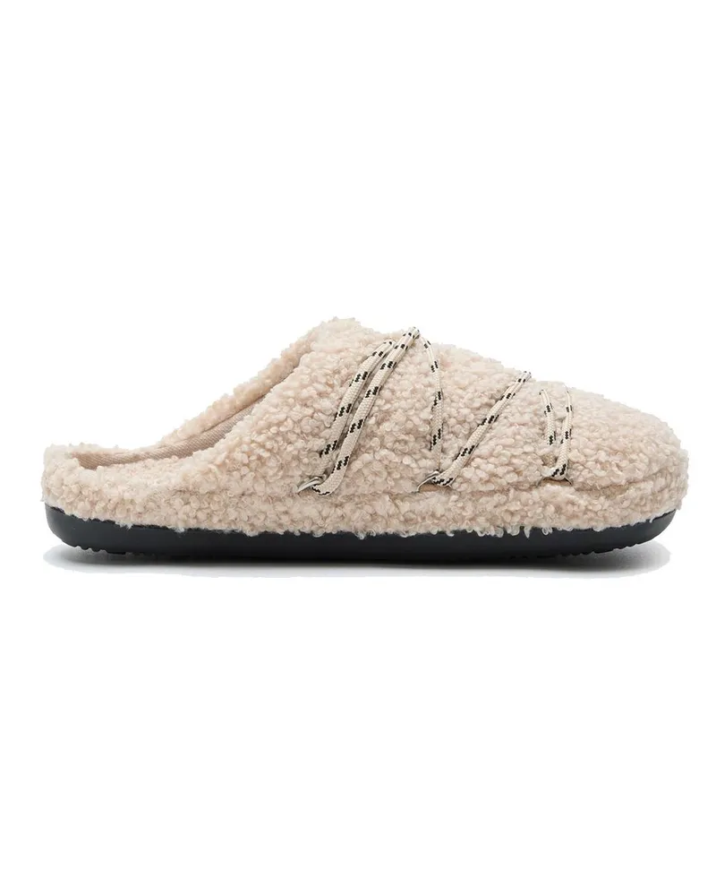 Moon Boot Teddy Slipper Sabbia Beige