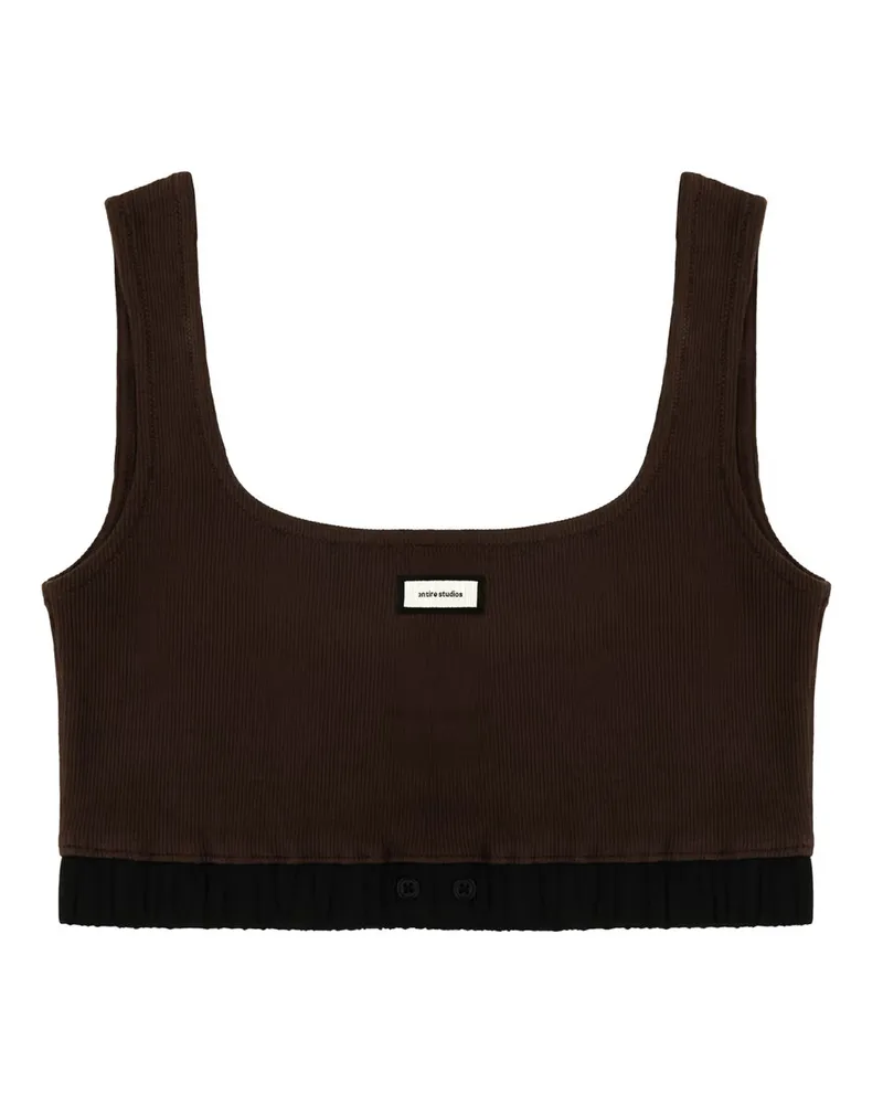 Entire Studios Lounge Bra Marrone Braun