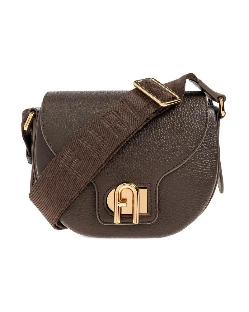 Furla Lotus Mini Crossbody Braun