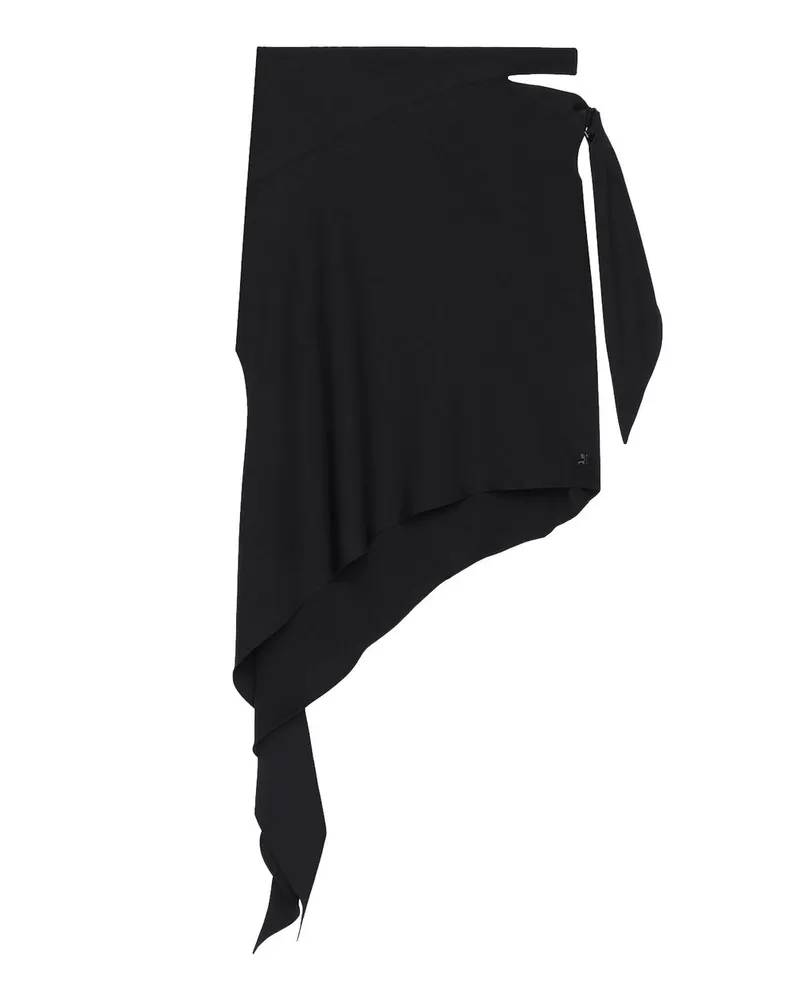 Courrèges Gonne Nero Schwarz