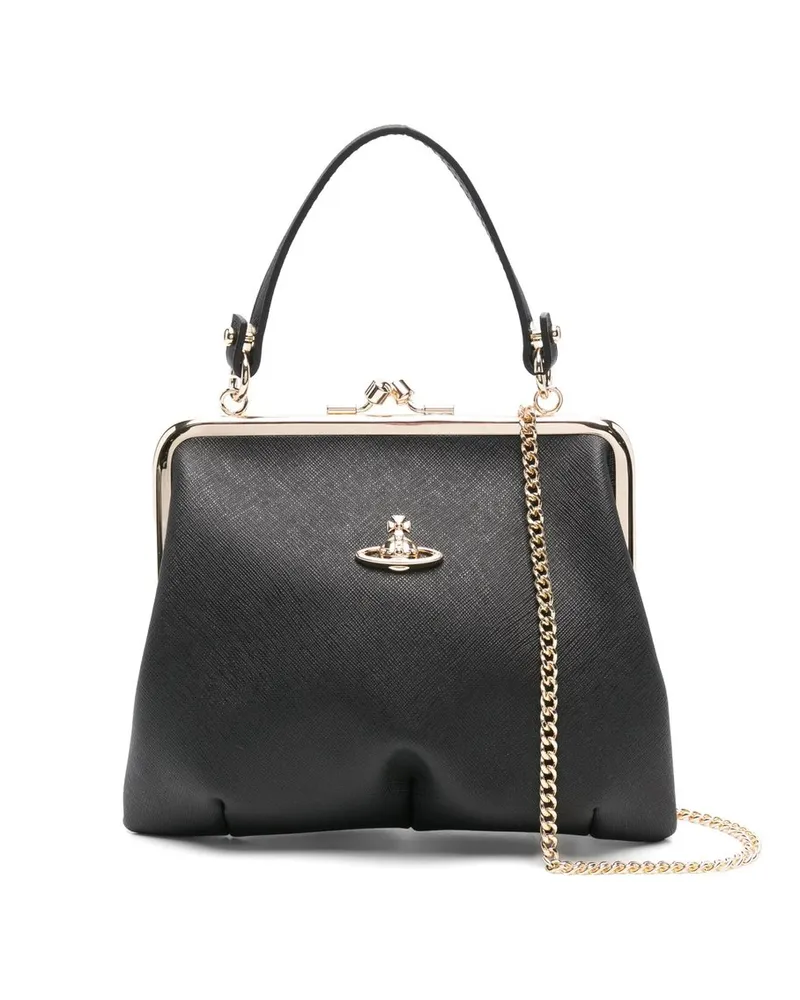 Vivienne Westwood Granny Frame Purse Schwarz