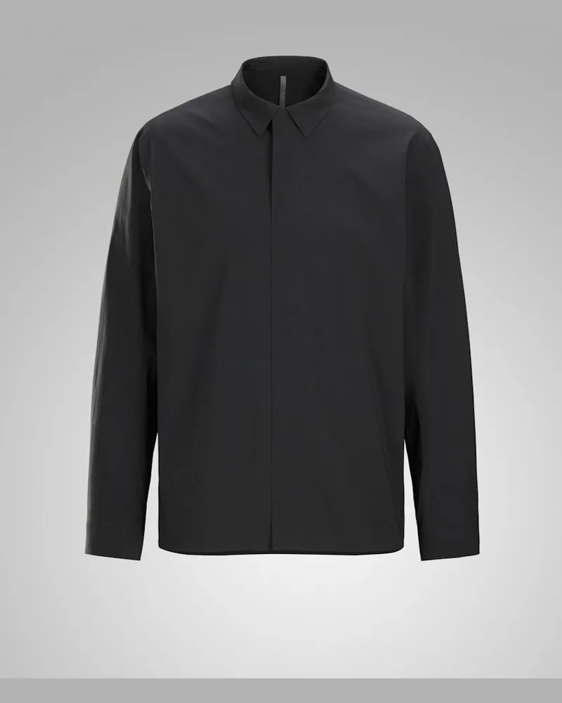 Arc'teryx Veilance Metry ls Shirt m Schwarz