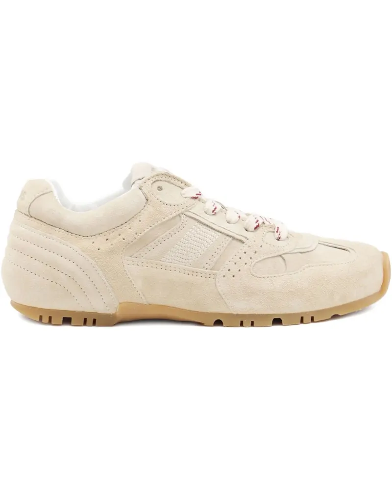Alohas Tb.56 Suede Cream Leather Sneakers Beige