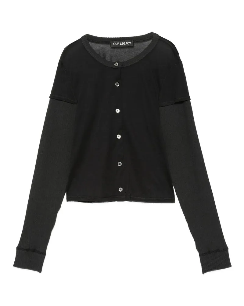 Our Legacy Heat Longsleeve Schwarz