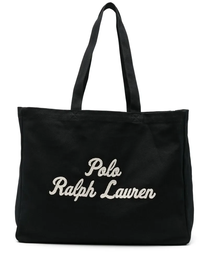 Ralph Lauren Tote-large Schwarz