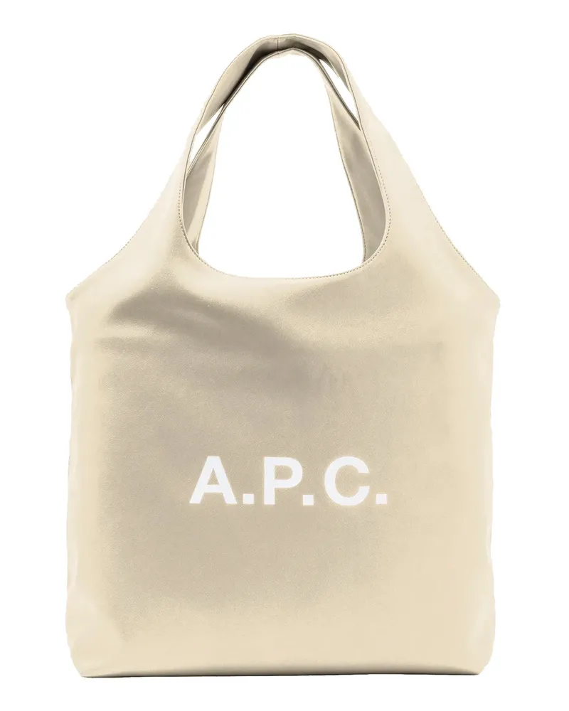 A.P.C. Tote Ninon Ecru Beige
